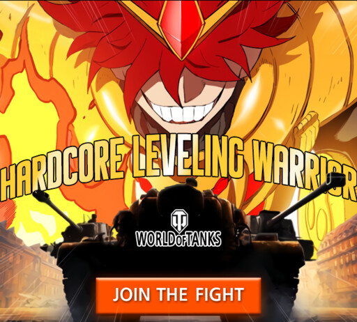 Обложка «Hardcore Leveling Warrior: World of Tanks»
