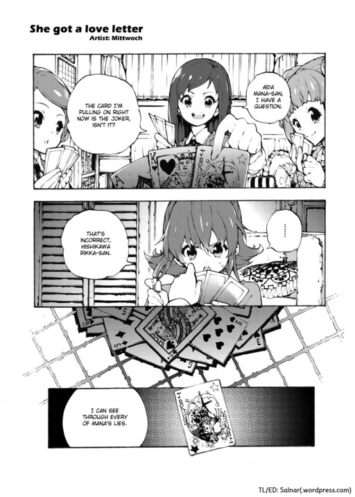 Dokidoki! PreCure - She got a love letter (Doujinshi)