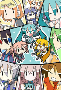 VOCALOID - Chibi Miku-san (Doujinshi)