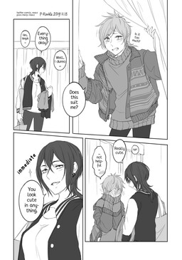 Cute Couple Trying on Clothes, but It’s the Girl Helping the Guy out