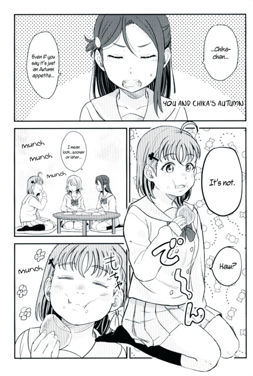 Love Live! Sunshine!! - You and Chika’s Autumn (Doujinshi)