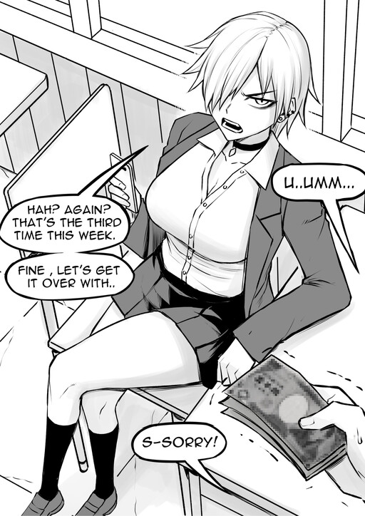 Asking/Paying the Class Tomboy for Favors