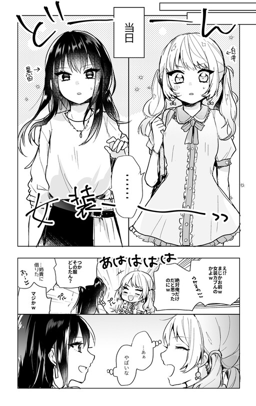 Обложка «When You Crossdress to Surprise Your Friend»