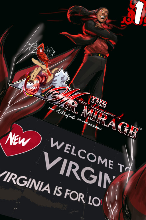 Обложка «The Missadventures Of Mr. Mirage»
