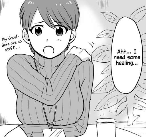 Обложка «This Office Lady Wants To Be Healed»
