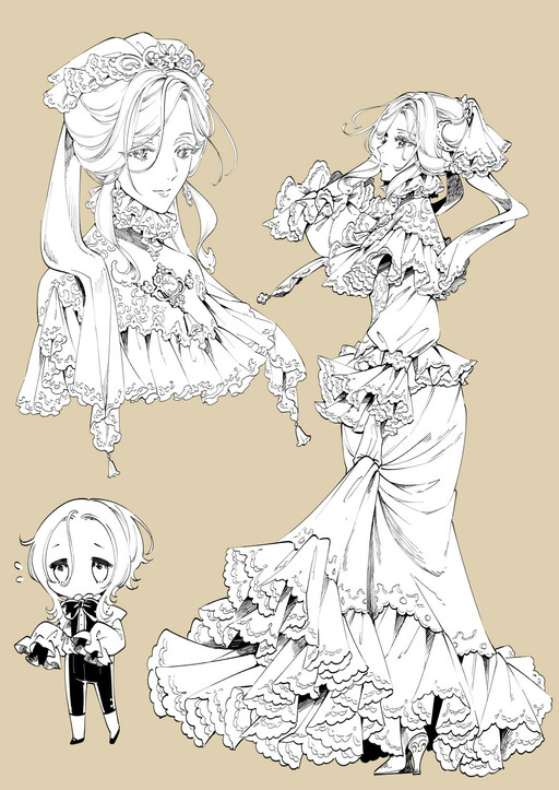 Обложка «The Story of a Noble Lady Raising a Boy Into a Noble Lady»