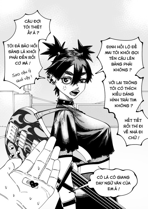 Обложка «My Trainee Teacher Is Actually a Goth Rocker»