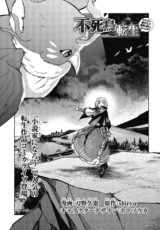 Обложка «Reborn as a Phoenix: A Normal Bird Can't Beat a Dragon, Right?»