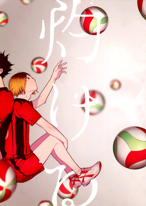 Обложка «Haikyuu!! - Yakeru (Doujinshi)»