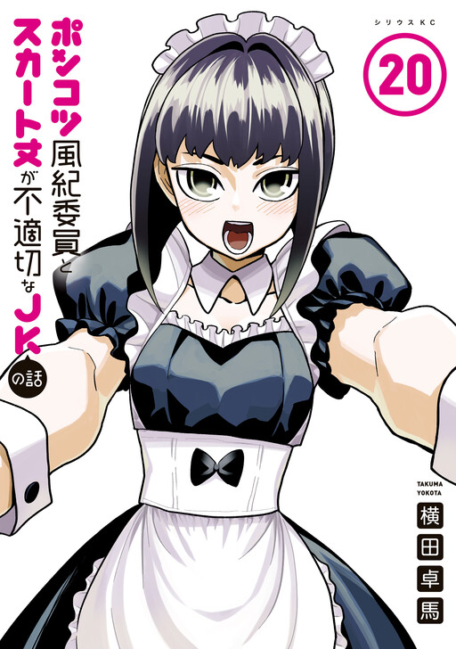 Ponkotsu Fuukiiin to Skaato take ga Futekisetsu na JK no Hanashi cover