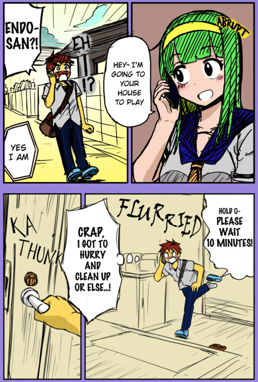 Endou Ryouko Doesn't Hold Back (Fan Colored)