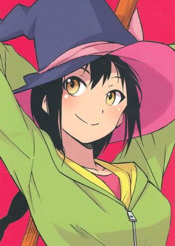Majo wa Houki de Sora o Tobu