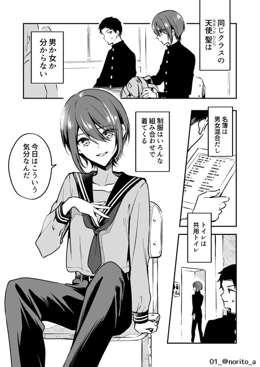 Обложка «I Don't Know If Amatsuka Hijiri Is a Boy or a Girl!»