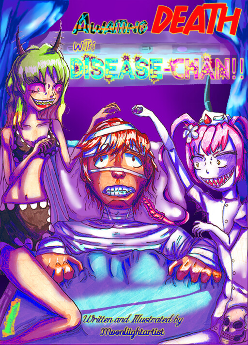 Awaiting Death with Disease-chan!! Manga Cover