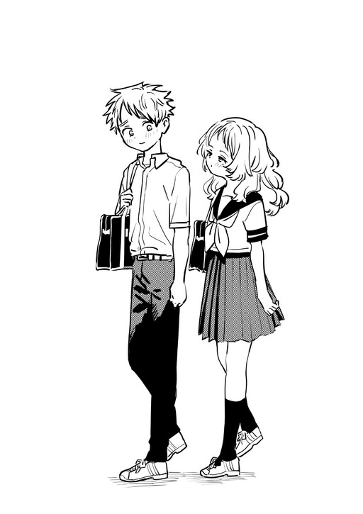 Обложка «The Girl I Like Forgot Her Glasses (Pre-Serialization)»