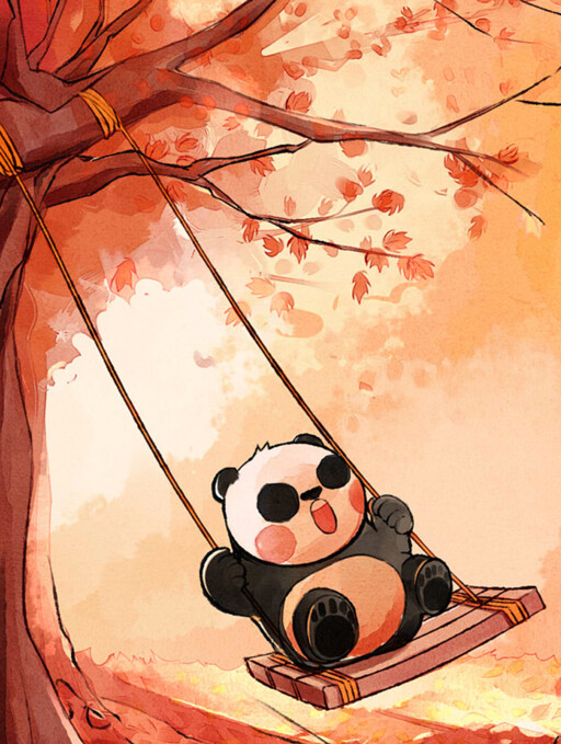 Обложка «Busy Panda»