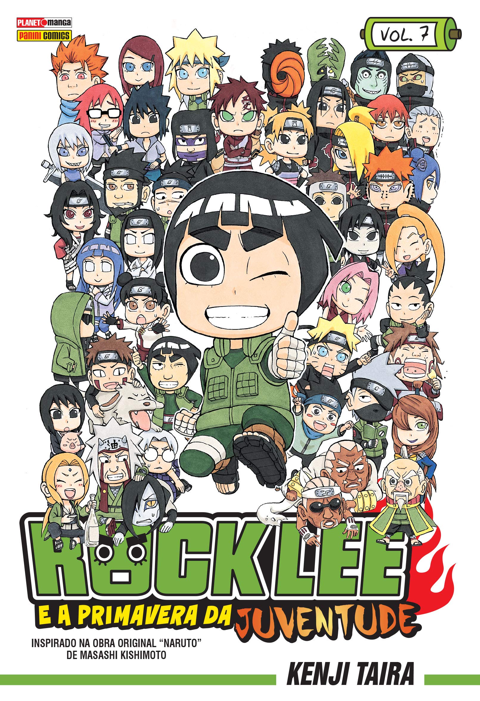 Mangá Rock Lee e a Primavera da Juventude 05 Panini, mangalivre