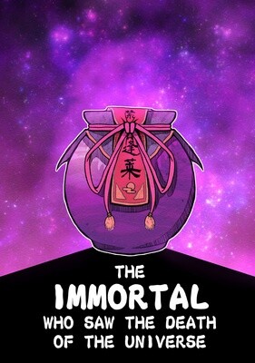 Обложка «Touhou - The Immortal Who Saw the Death of The Universe (Doujinshi)»