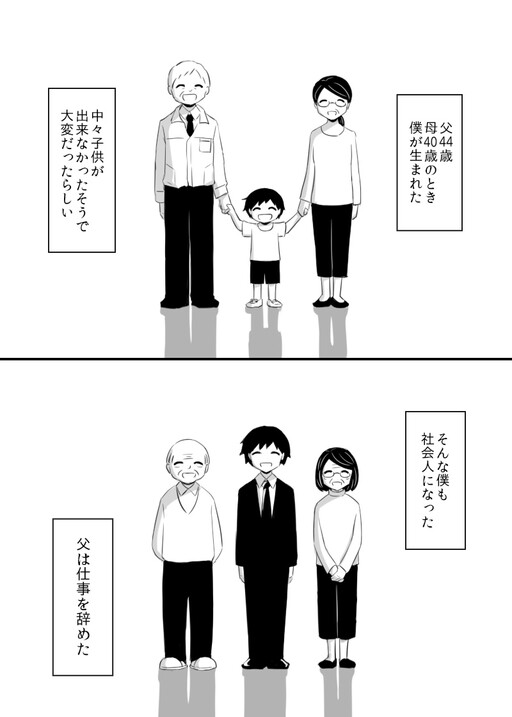 Обложка «My Father 68y/o, My Mother 64y/o, Me 24y/o»
