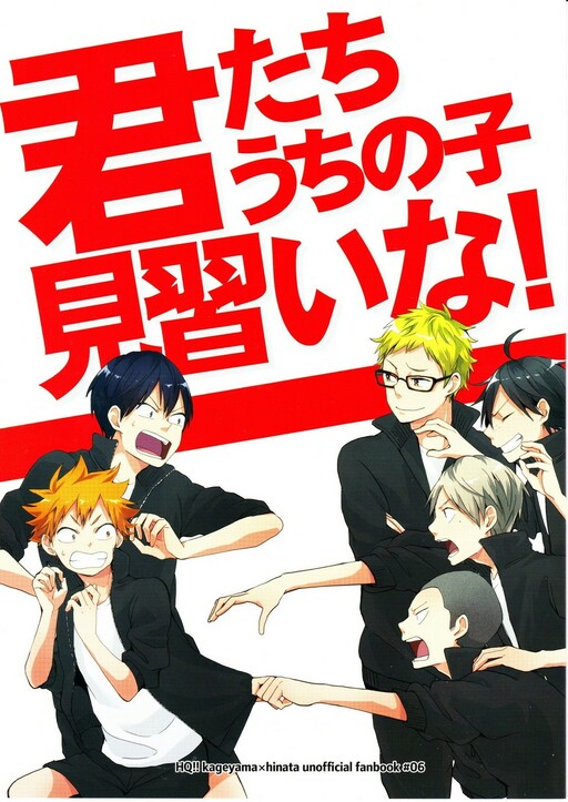 Обложка «Haikyu!! - You Guys Are Our Apprentices! (Doujinshi)»