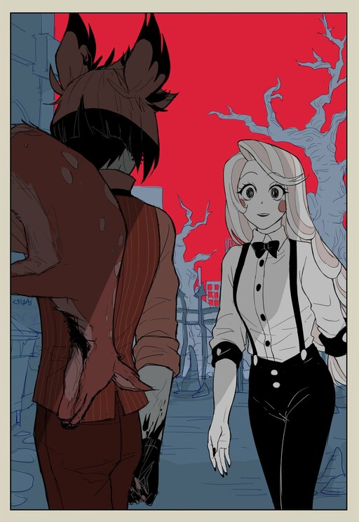 Обложка «Hazbin Hotel - Hunter (Doujinshi)»