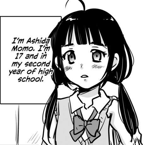 Обложка «Momo-chan Has A Secret…»