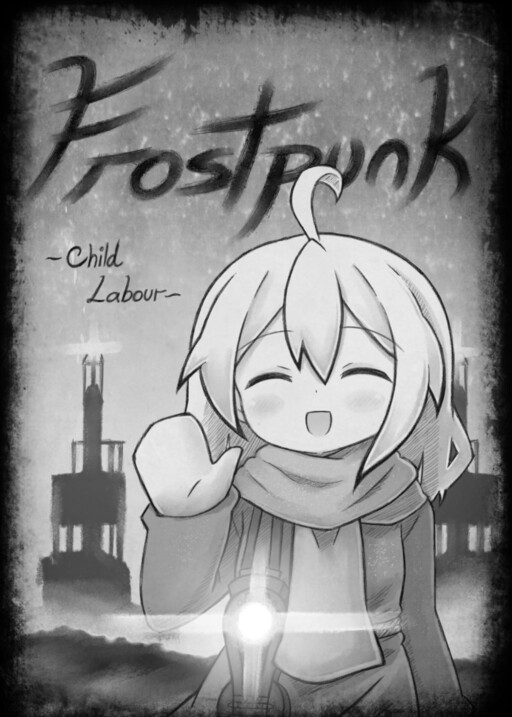 Обложка «Фростпанк - Детский труд»