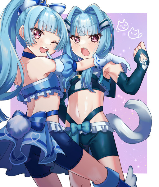 Обложка «Kawaii Futago no Neru to Rune»