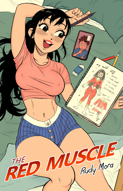The Red Muscle Manga Cover