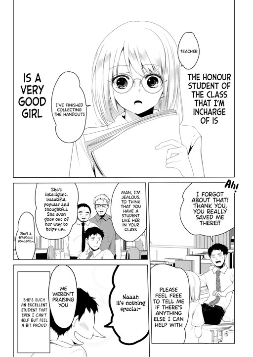 Обложка «Story About a Good Honour Student Who's Only Bad to Her Teacher»