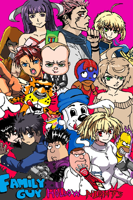Family Guy Hollow Nights Cover Art