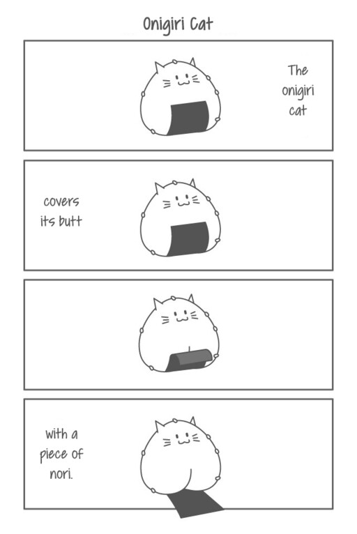 Обложка «Onigiri Cat»
