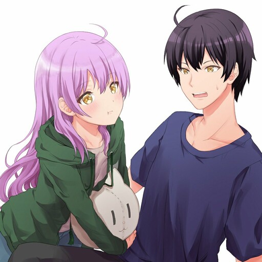 Обложка «A Story About How No Matter How I Look at My Older Brother, He Looks Like a Younger Sister»