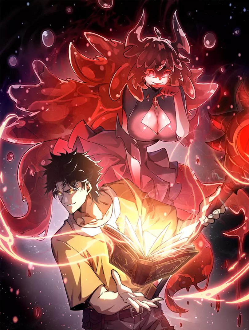 Capa de Invocando Demônios, eu sou o abismo