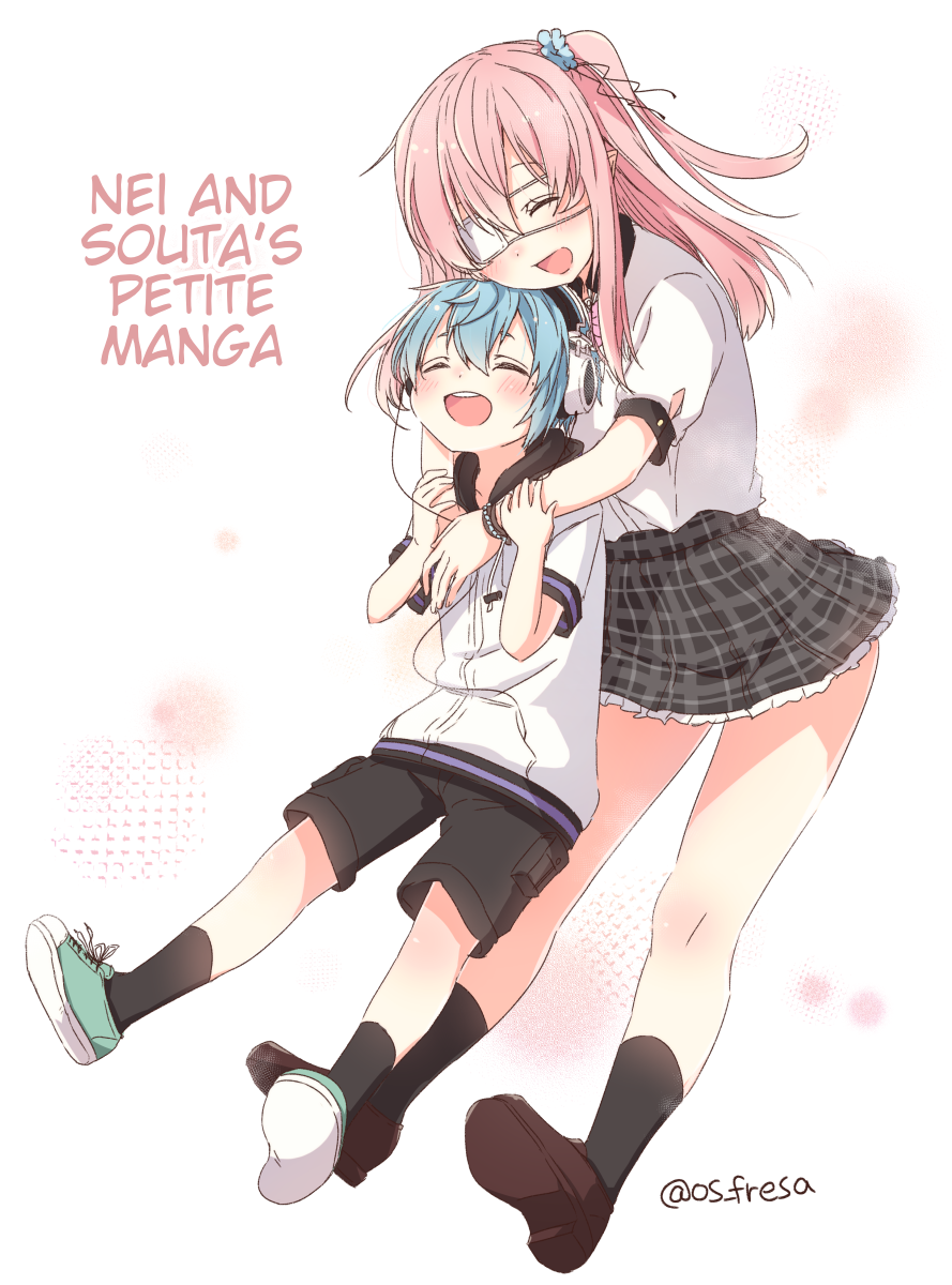 Capa de Nei to Souta no Petite Manga