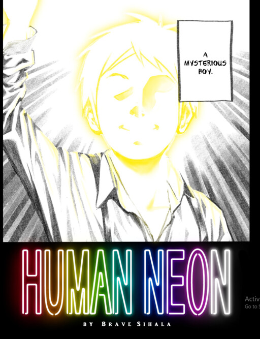 Обложка «Human Neon»