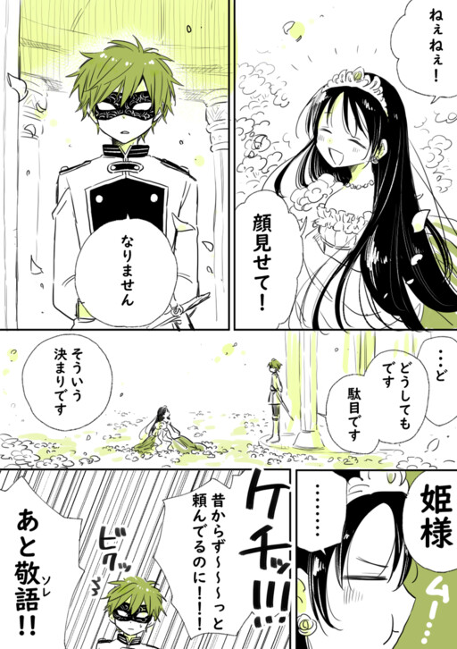 Обложка «The Princess and the Masked Knight»