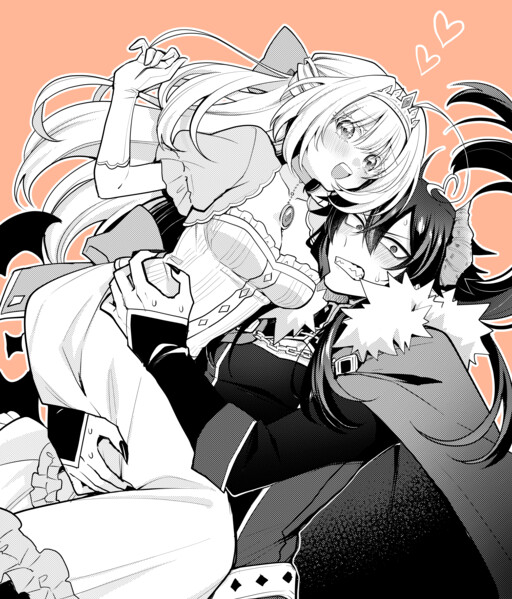 Обложка «Toraware no Himegimi wa Maou-sama to Musubaretai»