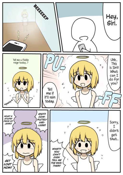 Обложка «Hang in there Siri-chan!»