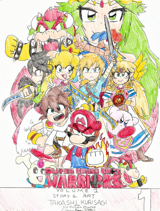 Обложка «Super Smash Bros. Warriors»