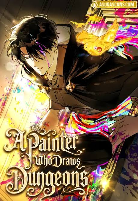 Capa de The Artist Who Draws Dungeons
