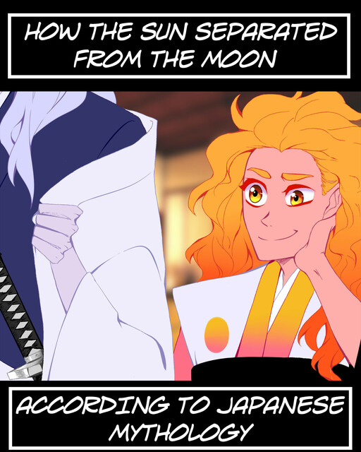 How the Sun Separated from the Moon According to Japanese Mythology