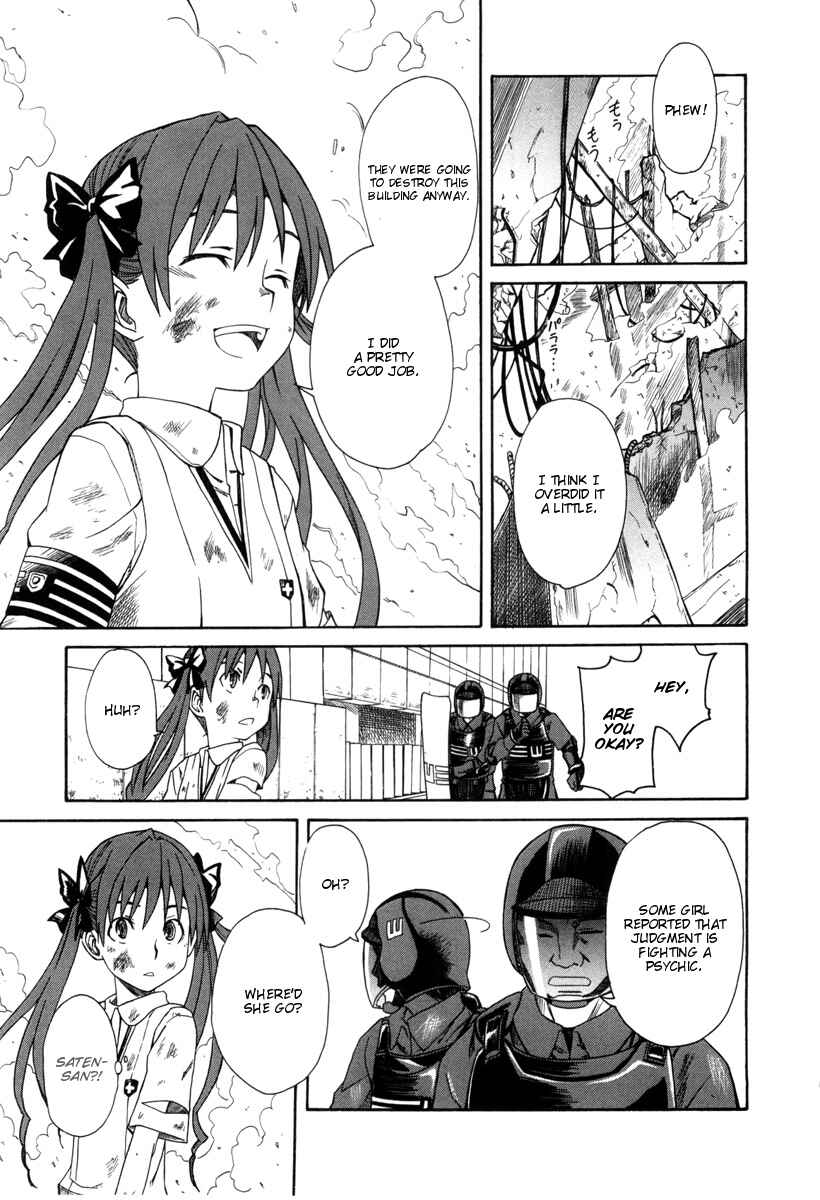 Toaru Majutsu no Index Gaiden: Toaru Kagaku no Railgun Chapter 10 - Page 31