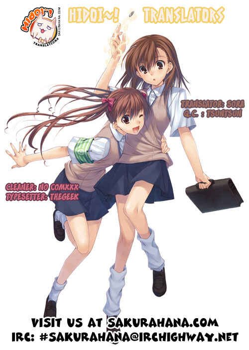 Toaru Majutsu no Index Gaiden: Toaru Kagaku no Railgun Chapter 10 - Page 38