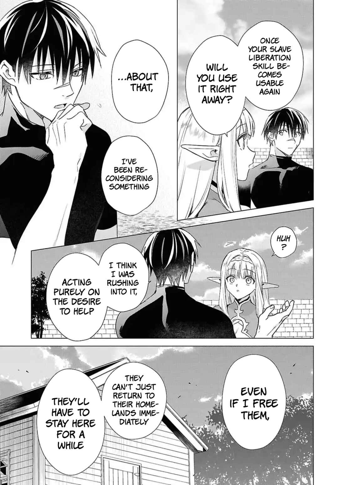 Kabeyaku nado Fuyou to Tsuihou Sareta S-kyuu Boukensha, "Dorei Kaihou" Skill o Kushi Shite Shijou Saikyou no Kunizukuri Chapter 10 - Page 7