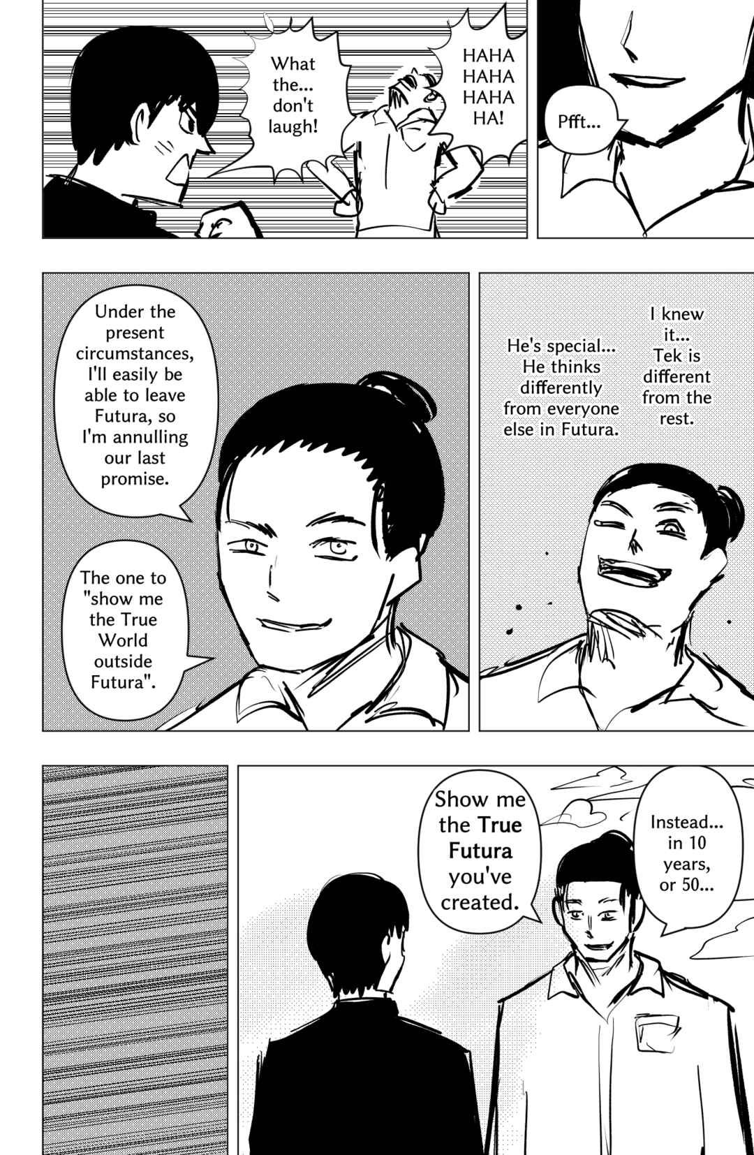 TEKNO: Sci-Fi Shonen Manga! Chapter 45 - Page 12
