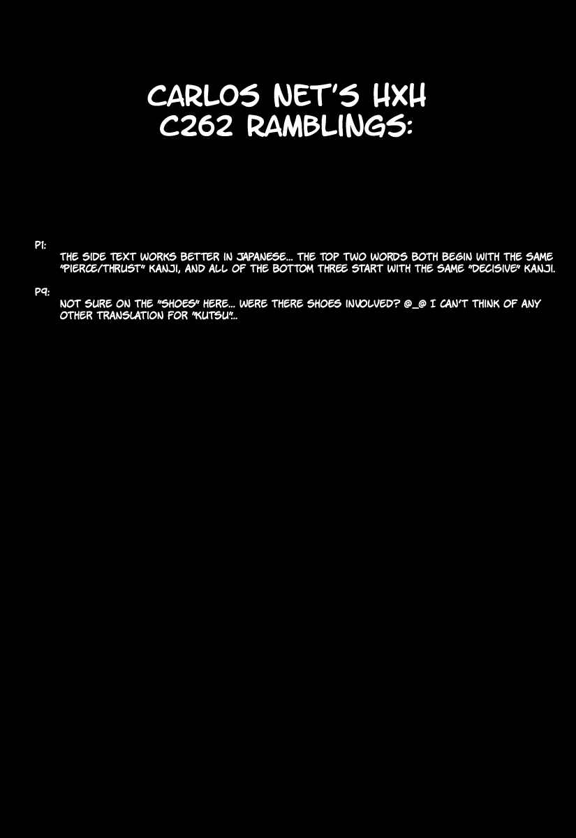 Hunter x Hunter Chapter 262 - Page 21
