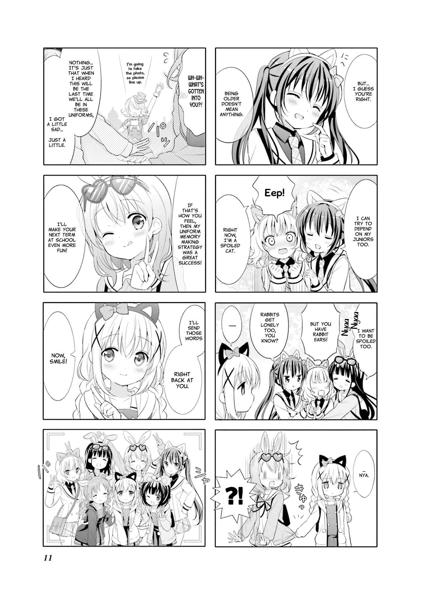 Gochuumon wa Usagi desu ka? Chapter 107 - Page 11