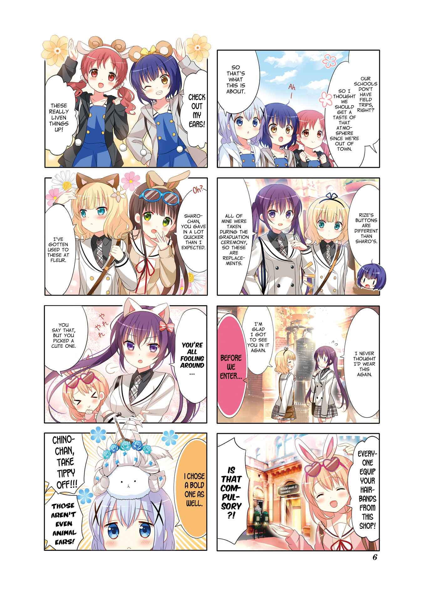 Gochuumon wa Usagi desu ka? Chapter 107 - Page 6