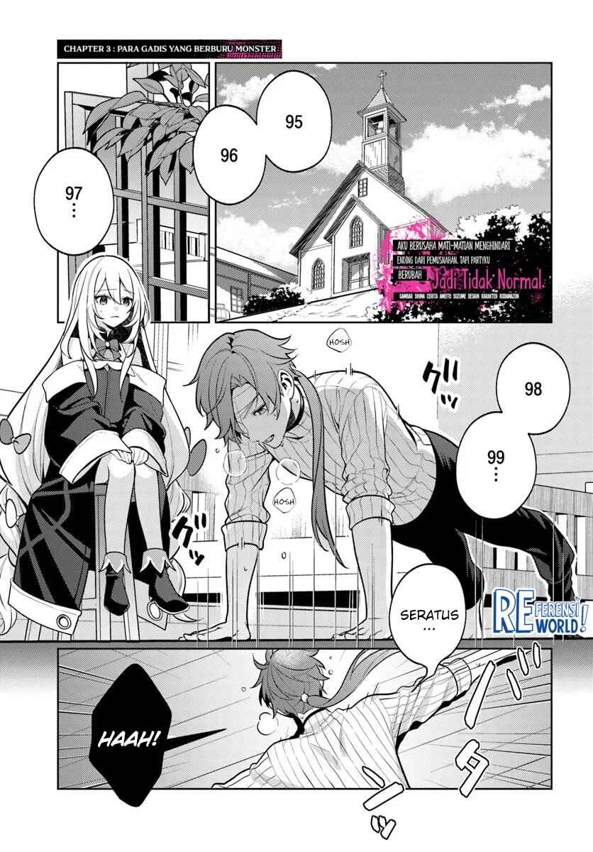 Zenmetsu End o Shinimono-gurui de Kaihi Shita. Party ga Yanda. Chapter 3.1 - Page 2